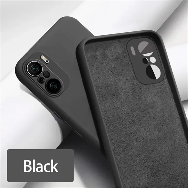 Custodia per telefono per Xiaomi Redmi Note 10 10S 9 9S 8T 8 Pro 10X 9A 9C K40 K30 custodia antiurto in Silicone liquido Mi Poco X3 F3 M3