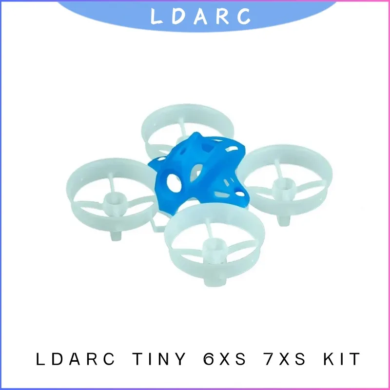 

LDARC TINY 6XS 7XS 65 мм/75 мм комплект рамы для дрона FPV, для 716/820 матовый двигатель DIY RC Quadcopter