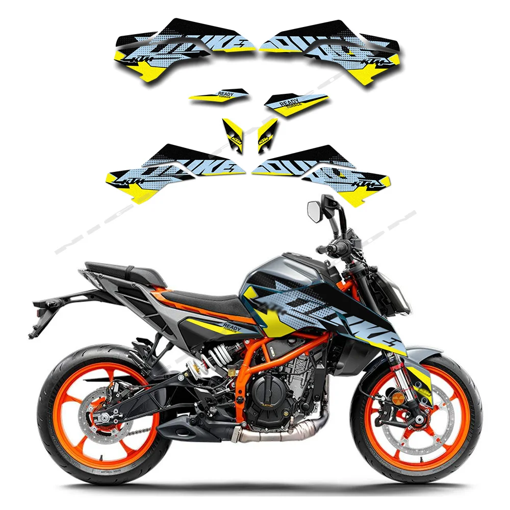 

Motorcycle Fairing Protection Anti-scratch Protection Graphic Stickers for KTM DUKE 390 125 250 390 Duke 2024 Accessories