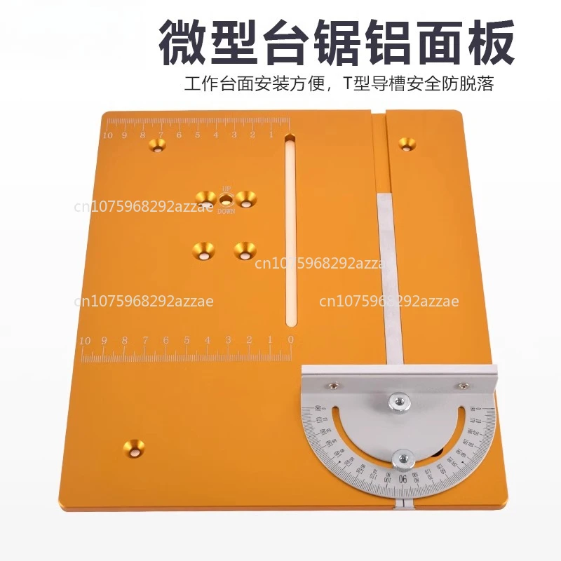 

Аксессуары для мини-настольной пилы, деревообработка, настольная работа, алюминиевая настольная мини-бытовая настольная пила, угловая линейка