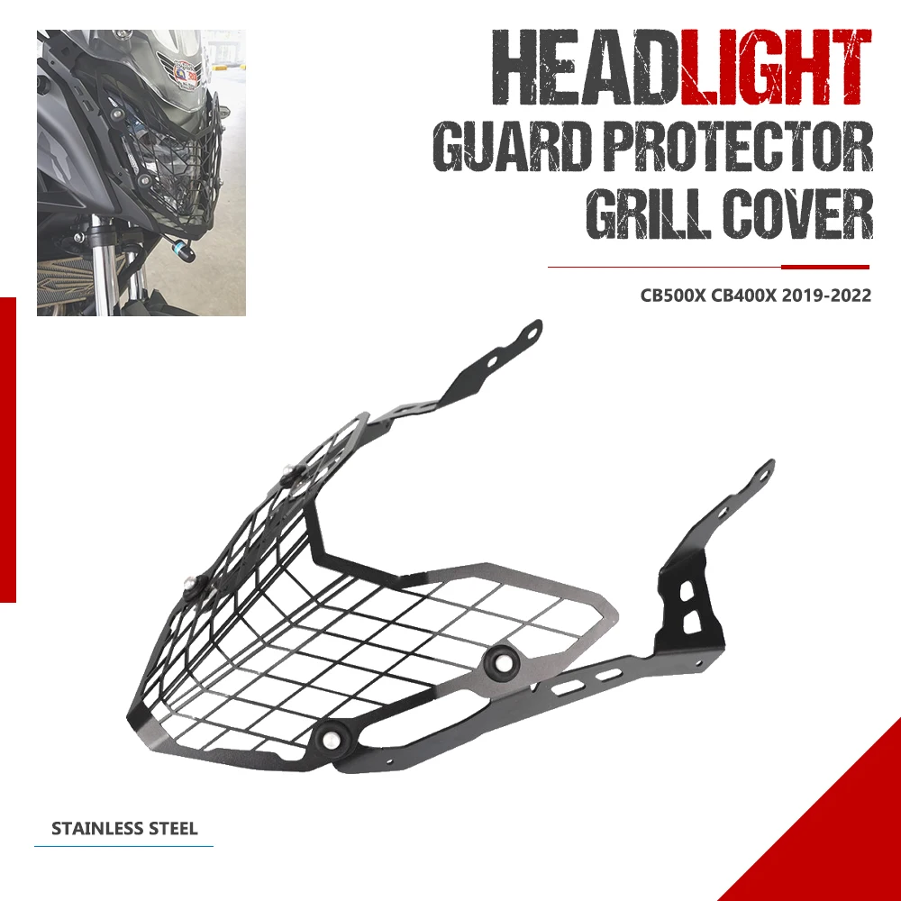 

Motorcycle Headlight Protection Cover For Honda CB400X CB500X CB 400X CB 500X 2020 2021 2022 2023 Accessories Headlight Guard