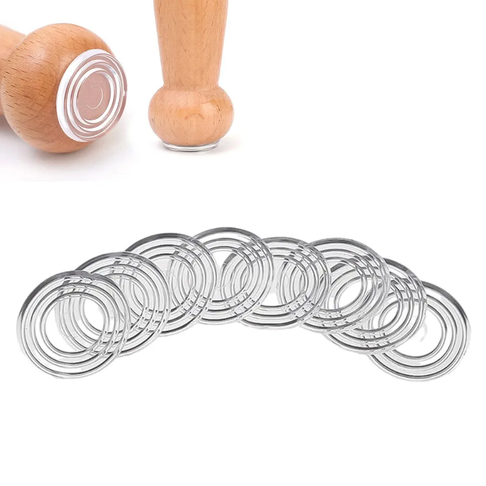 Glass table anti-slip pad transparent pad Chair Legs Pads Anti Slip Clean Monitor Multi Functional Threaded gasket