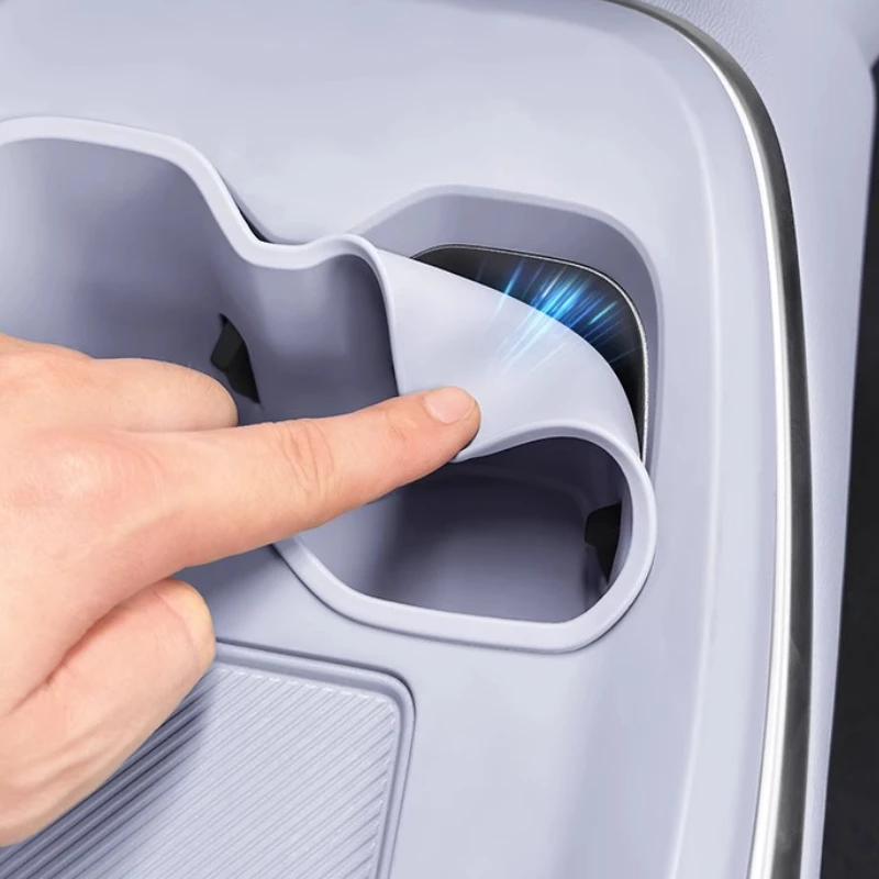 

Автомобильный держатель для чашки, силиконовая накладка для чашки с водой для Xpeng Xiaopeng MONA M03, силиконовая накладка с беспроводной наполнителем, аксессуары для салона автомобиля