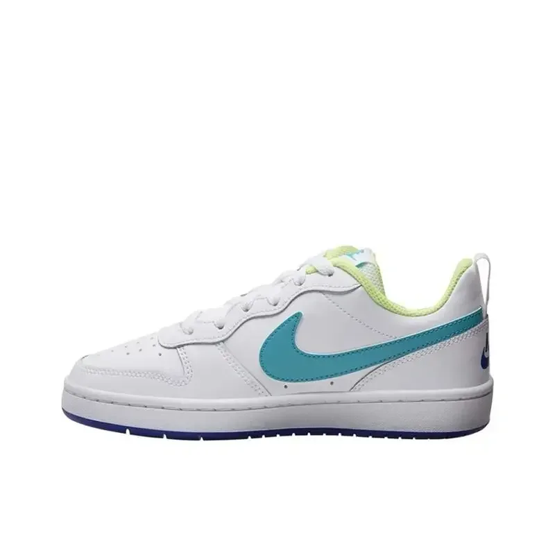 Nike Court Borough 2, Unisex-Sportschuhe, gemütlich, Freizeit, Retro, rutschfest, Vogue-Schuhe in Mintgrün
