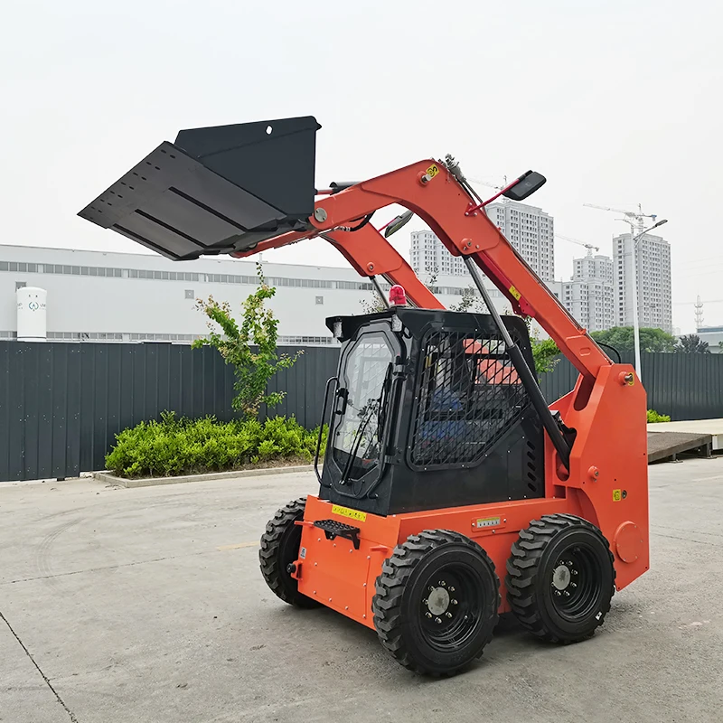 YG Skid Steer Loader Engine Rebuilt Mini Skid Steer Loader Operating Capacity 1200kg