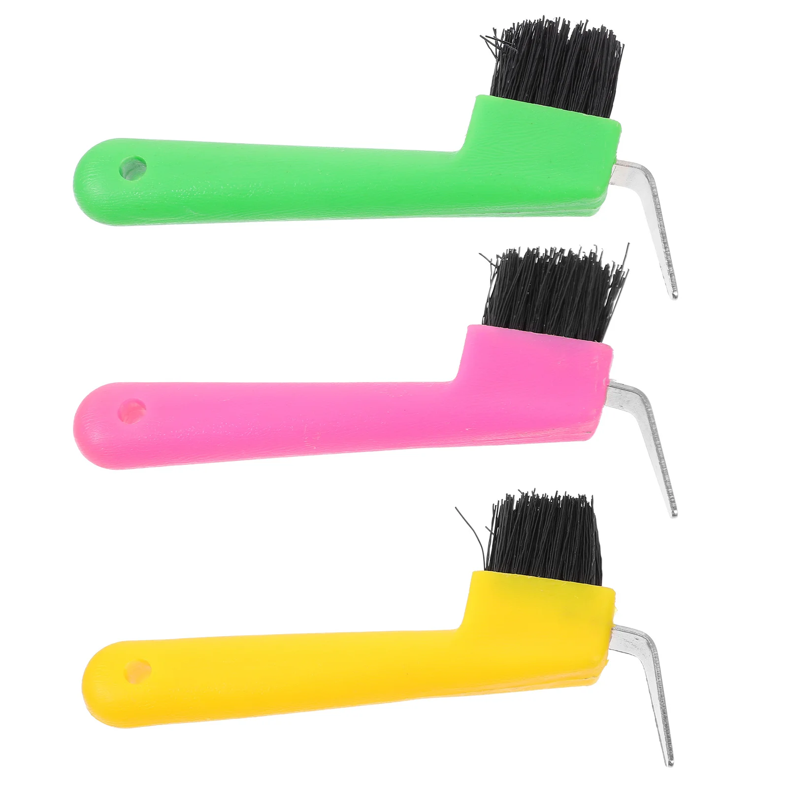 أداة اختيار وفرشاة محمولة 2 في أداة تهذيب الحواف، منظف فعال على حدوة الحصان للحالات الرطبة أو الباردة