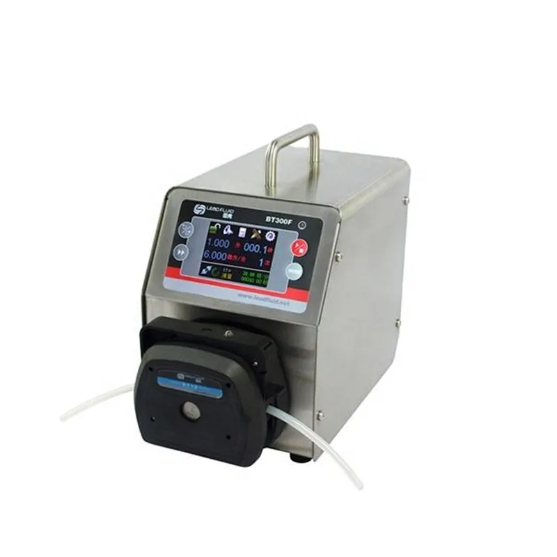 

Lead Fluid Multi-channel Small Flow Rate Transfer Peristaltic Pump Intelligent Industrial Dispensing Pump For Sale BT300F