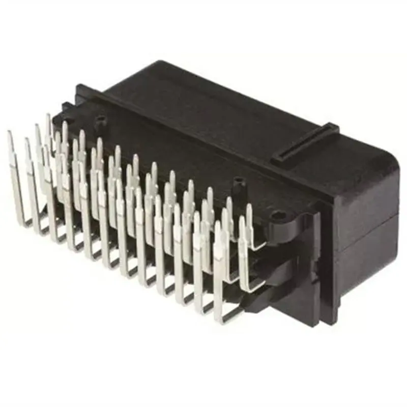 36 Way ECU Connector 344108-1 Pin Base Black 5mm Pitch (3 Rows) Right Angle