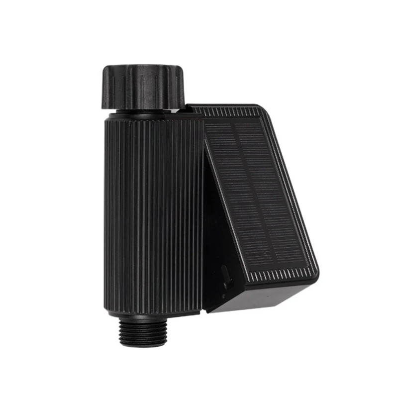 Tuya Solar Water Timed Irrigation Water Valve IP65 Waterproof Includes Soil Temperature And Humidity Detector