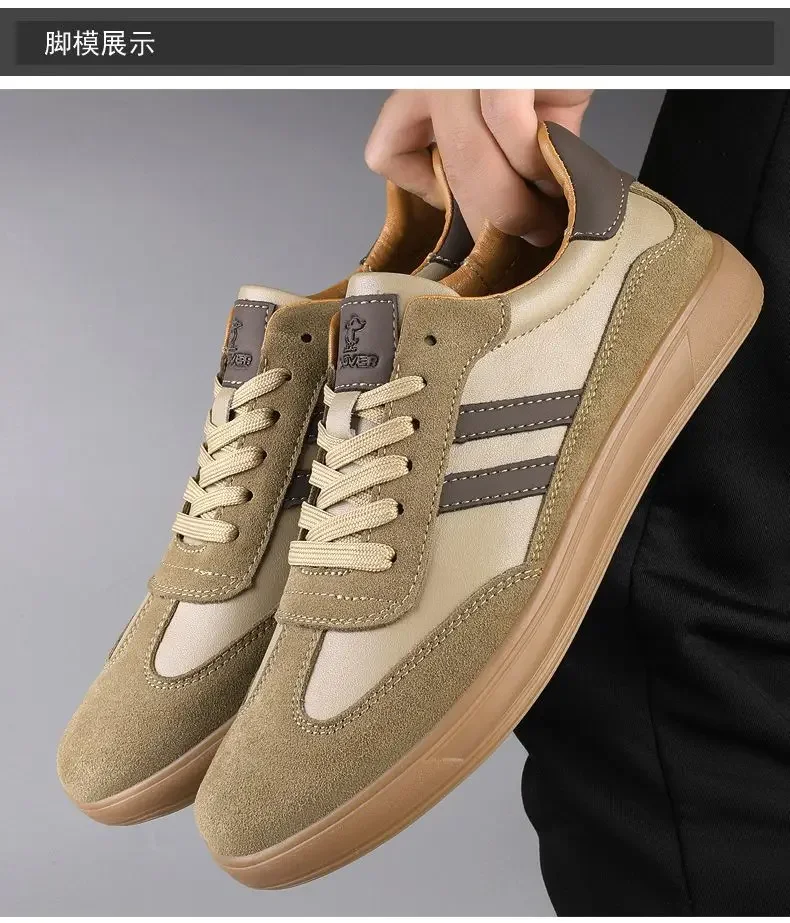 Klassische Designer-Schuhe für Herren, flache Turnschuhe, hochwertige Freizeit-Sportschuhe, Herren-Trainer, rutschfeste Herren-Skateboard-Schuhe für den Außenbereich – Detail 12
