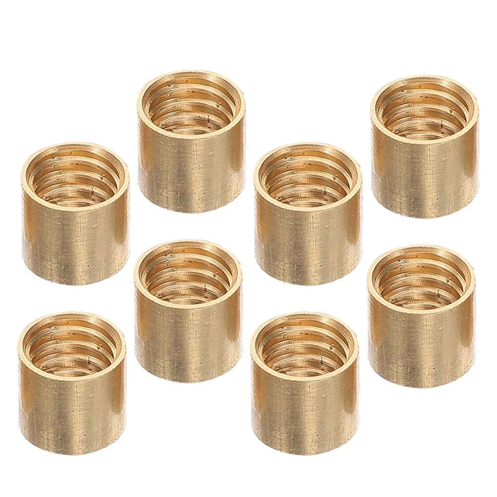 

8Pcs Pool Cue Repair Tool Copper Screws Durable Explosionproof Billiard Cue Tip Replacement Screw on Pool Stick Accessories