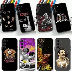 Freddie Mercury Queen band Phone Case For Samsung Galaxy S24 S23 S22 S21 S20 Ultra 5G Fe S10 S10E S9 Plus Lite Black Soft Cover