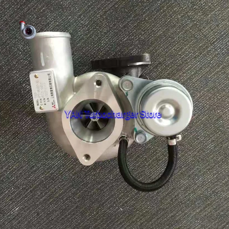 New Genuine Turbo MHI TD03 Turbocharger 49131-04520 9P2-6K682-AB 4D24T Engine for JMC N350 2.4T YUSHENG Pick Up