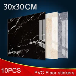PVC Renovation Floor Stickers Imitation Tile Self-Adhesive Wall Stickers Wall Background Beautification Decor Marble Stickers