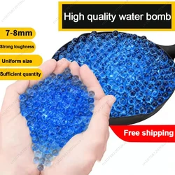 7-8mm Water Beads Gel Ball Electric Gun  Polymer Crystal Soil Hydrogel Gel Polymer Growing Water Balls Wedding Home Decor 2024