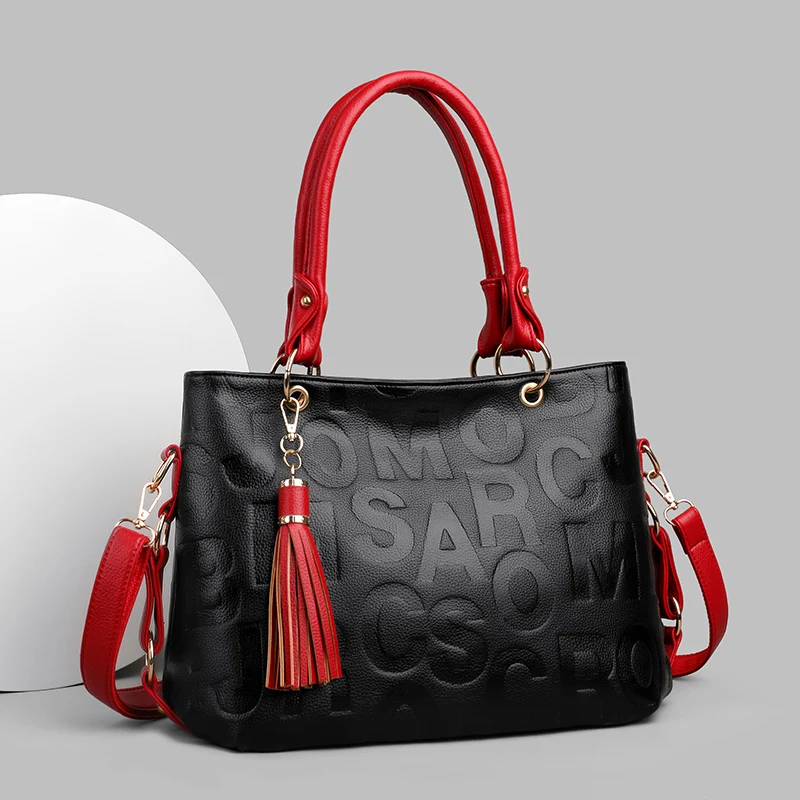 

2025 Luxury Designer Handbags Women Large Capacity Tote Bag Famous Brand Leather Shoulder Crossbody Bags For Ladies Bolsos Mujer