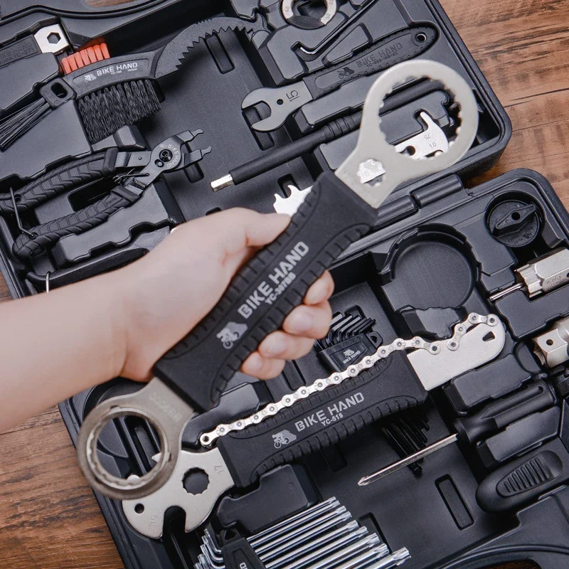 YC-799/YC-799A Bike Multifunction Tool Case Professional Maintenance Box EIEIO Bicycle Repair Tools