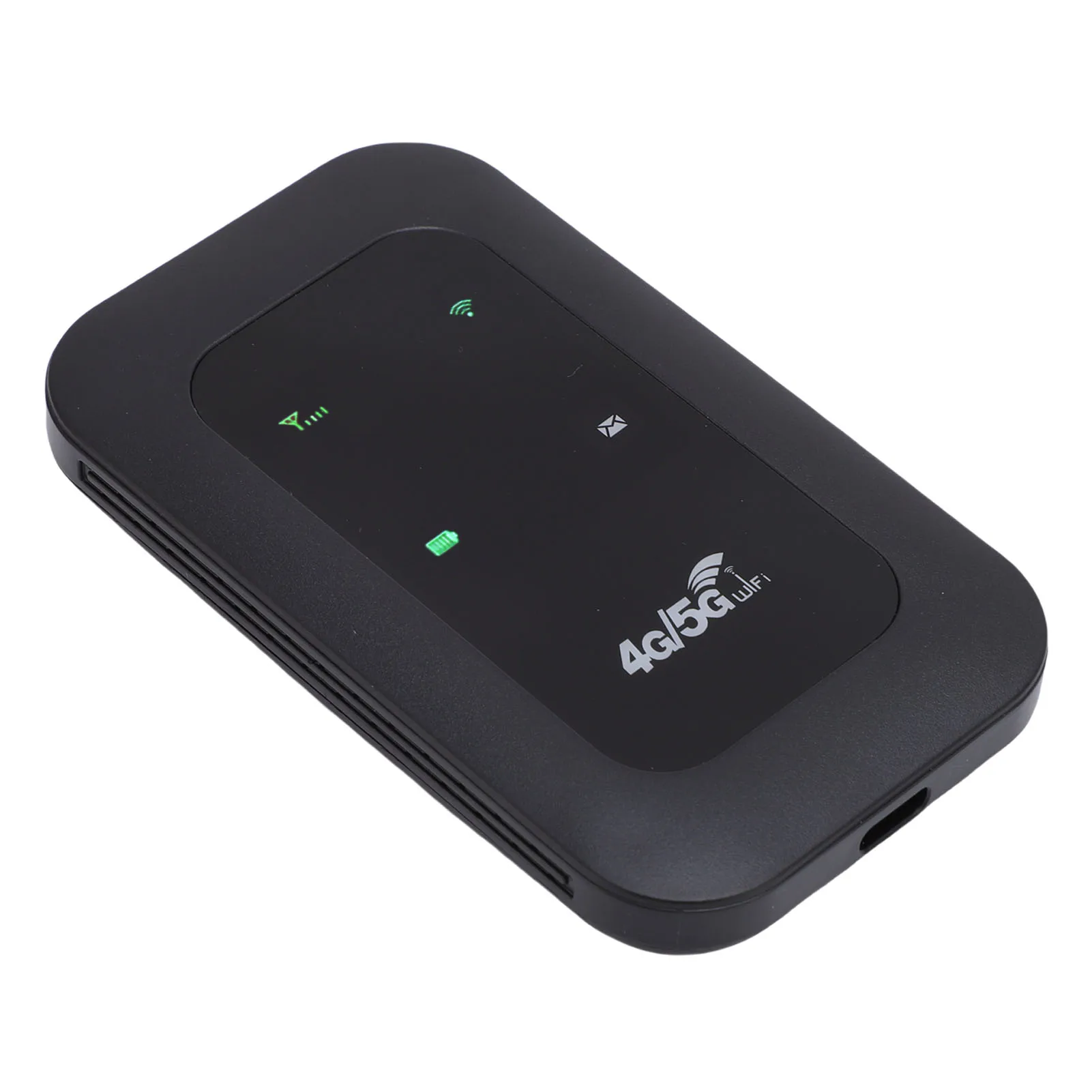 4G 5G WiFi Hotspot Supports 10 Connected Devices LTE Mobile Router for Travel 300Mbps High Speed SIM Card Slot Color LED Display