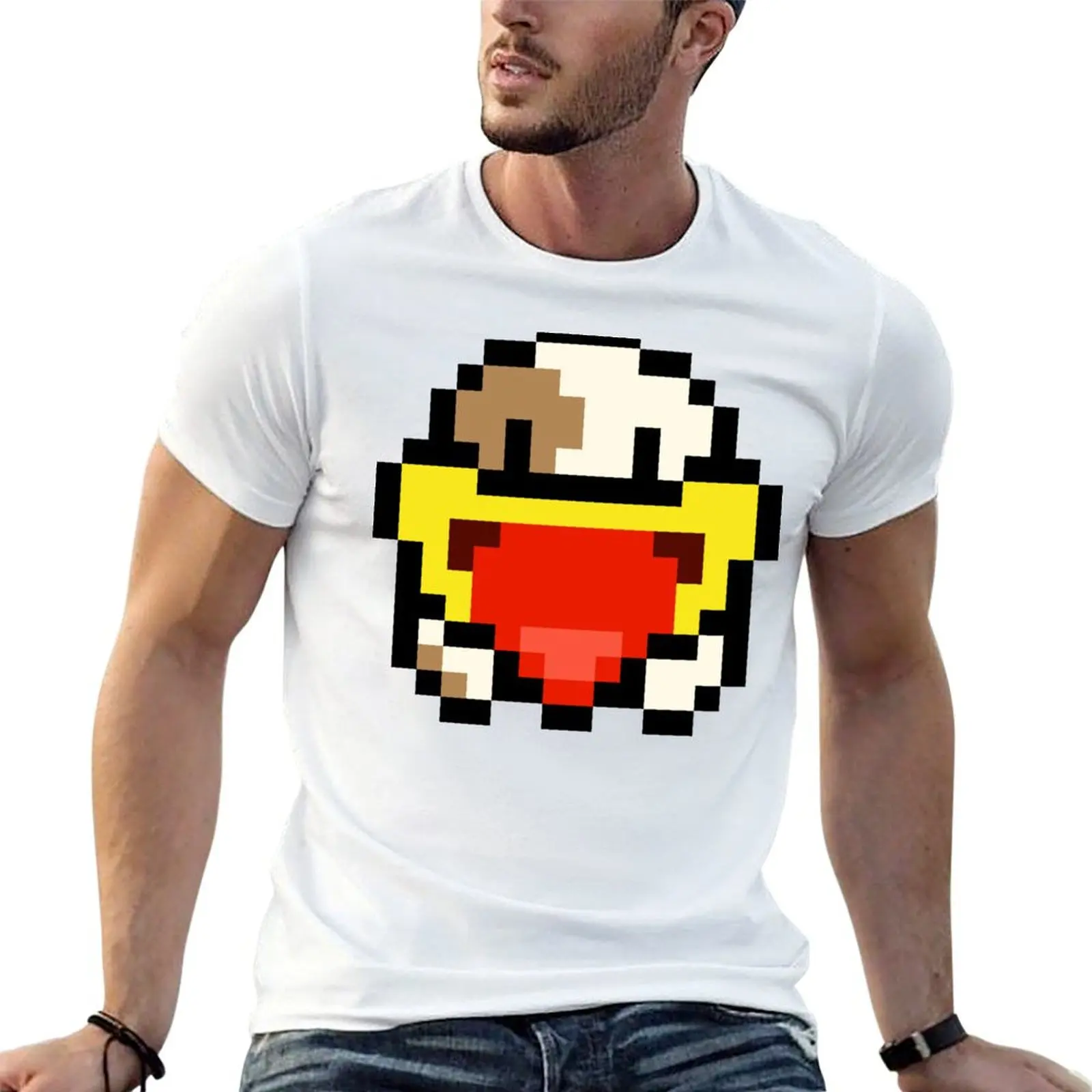 

Pixel Poochy T-Shirt cotton t shirts man 100% man t shirt luxury T-Shirt