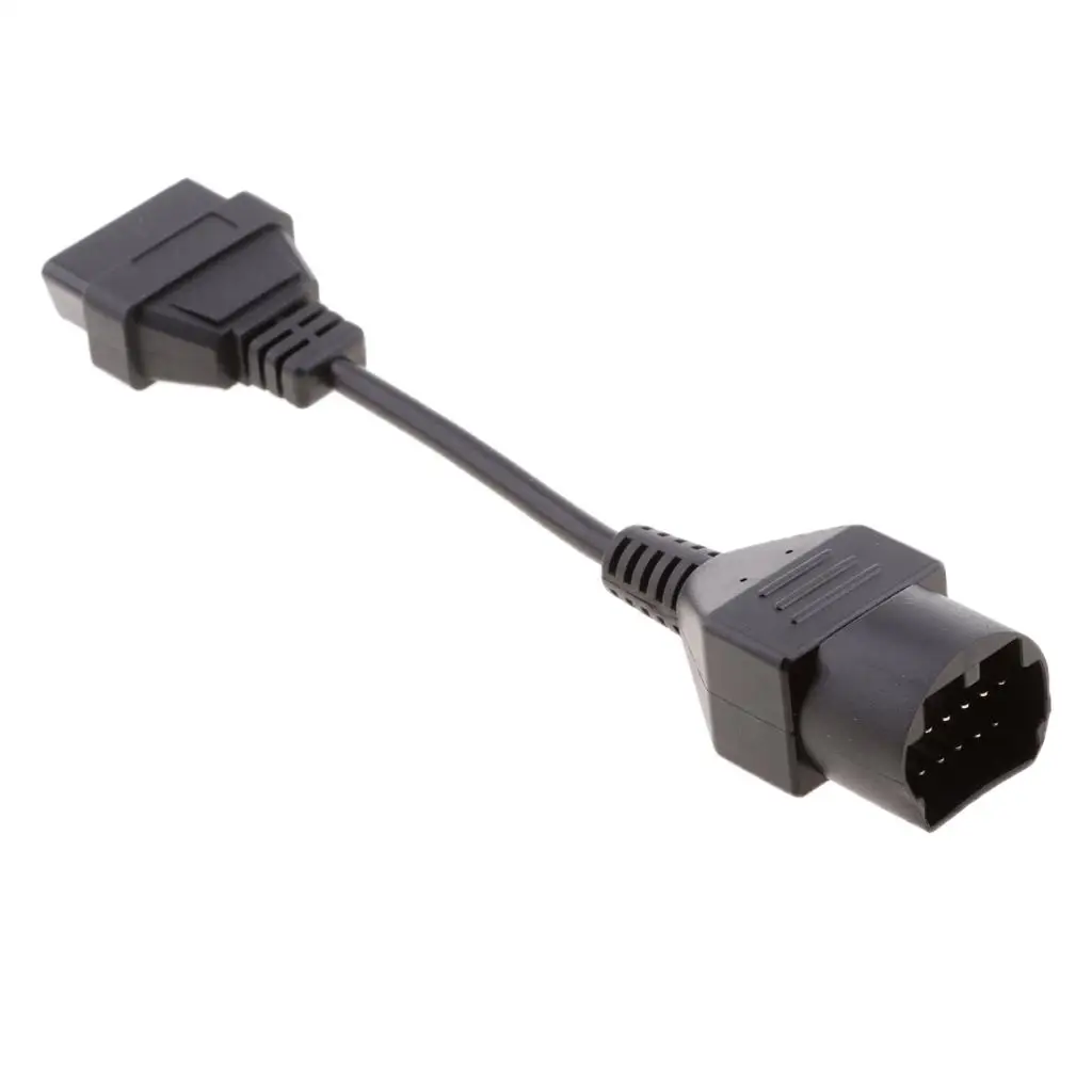 OBD 1 2 OBD II Connector Converter Cable 20 Pin To for Mazda