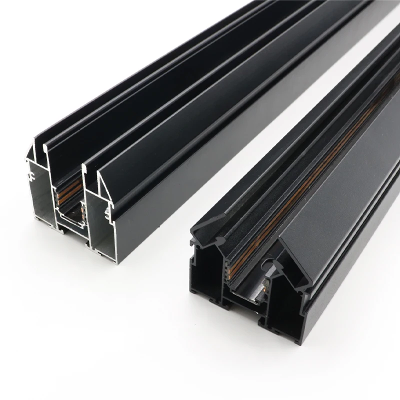 Magnetic Track Rail Modern Stretch Embedded Surface Celling Aluminum Flexible Fixture LED Spotlight DC48V Ceiling Indoor Living