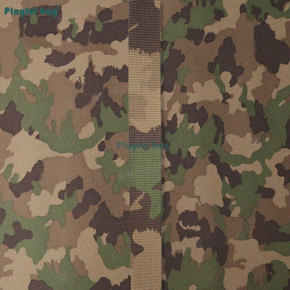 5M 25mm Wide Double-Sided Swiss Camouflage Webbing Tactical Gear & Outdoor Equipment Accessory Strap for DIY Projects NA107
