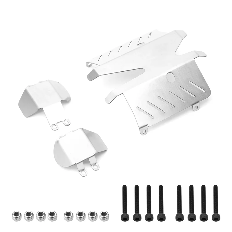 

Стабильный радиоуправляемый автомобиль, корпус карты щита из нержавеющей стали, комплект металлического щита для TAMIYA CC02, аксессуары для обновления радиоуправляемого автомобиля