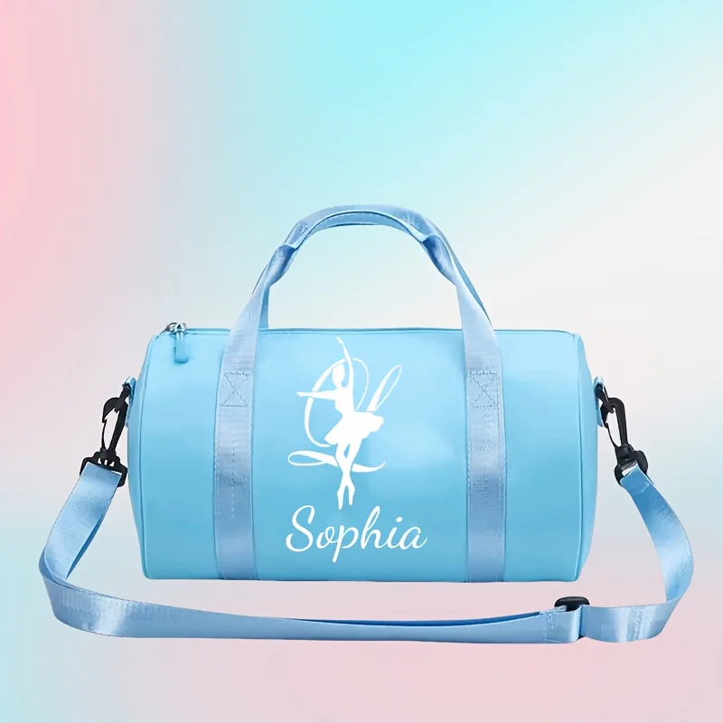 A Customizable Crossbody Bag Available in Various Colors, Featuring Ballet Dancer Designs. It'S Lightweight, Fashionable