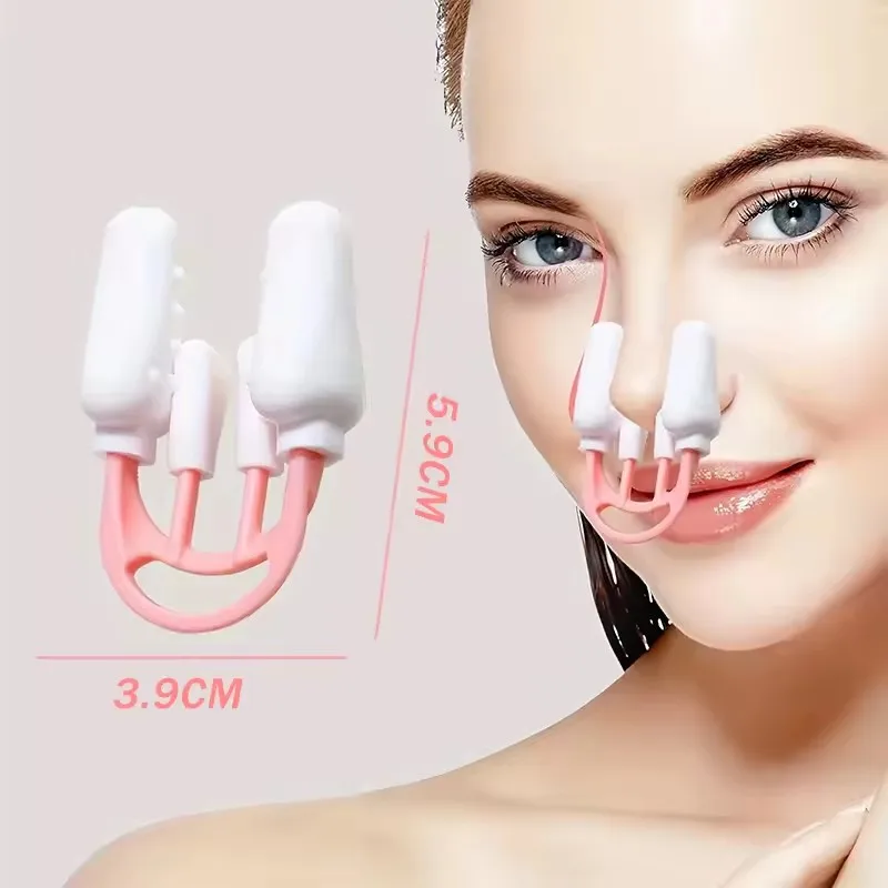 1 PCS Nose Bridge Corrector Painless Universal Soft Nose Lifting Wide Nose Straightening Curved Nose Shaping for Women and Men