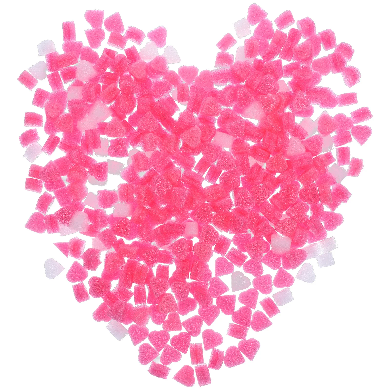 Pianki w kształcie serca, wypełniacz do pudełek na prezenty, bezpieczne, lekkie, do rękodzieła, na wesele, bankiet, do pudełek na słodycze, dekoracja stołu, wypełniacz do pudełek na prezenty.