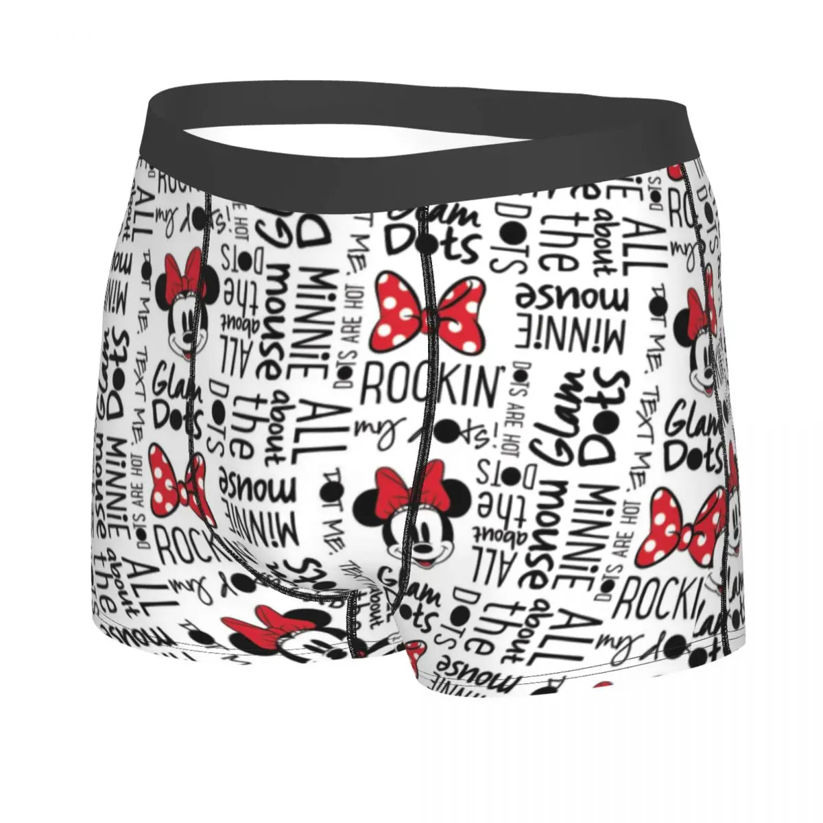 Cool Mickey Mouse Boxers Shorts Panties Men's Underpants Comfortable Briefs Underwear