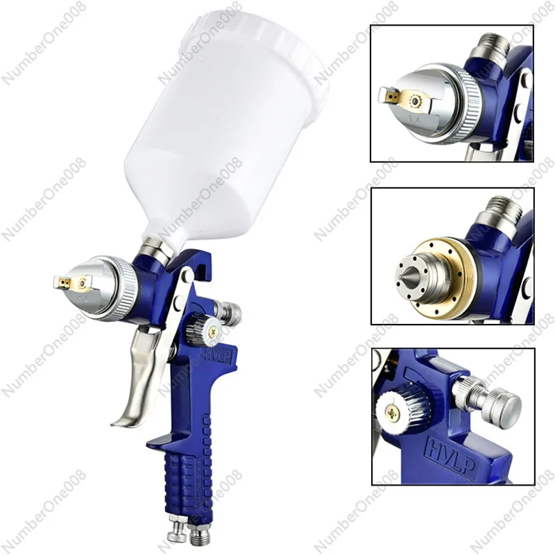 Pneumatic Paint Spray Gun Car Furniture Multifunctional Glue Paint Spray Gun Gravity Type High-Intensity Atomizer