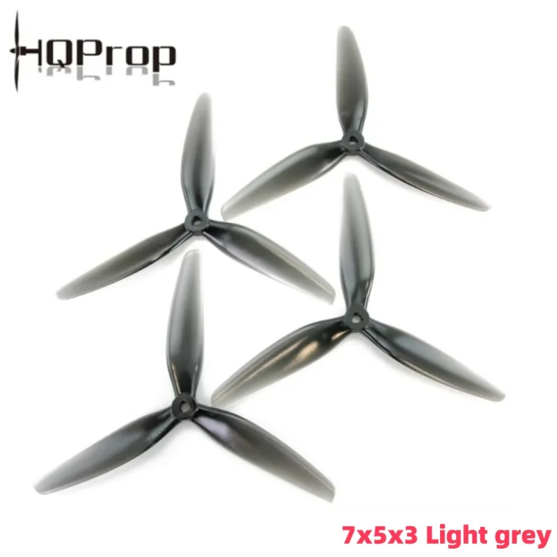7inch Long Range Drones DIY Part HQProp J75 7X5X3 7Inch 3-blade 7mm Shaft Racing Propeller Poly Carbonate for RC FPV Freestyle