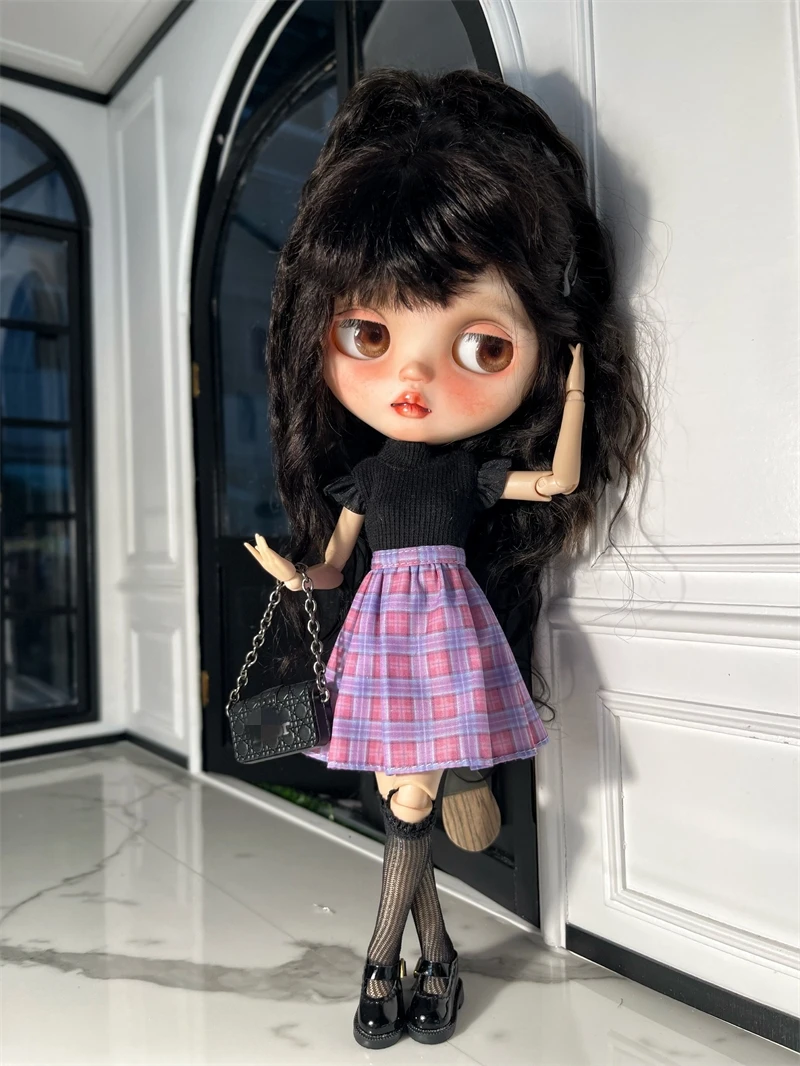 

BJD doll clothes for 1/6 size ob24 cute princess dress casual all-match BJD doll clothes 1/6 set doll accessories (2 points)