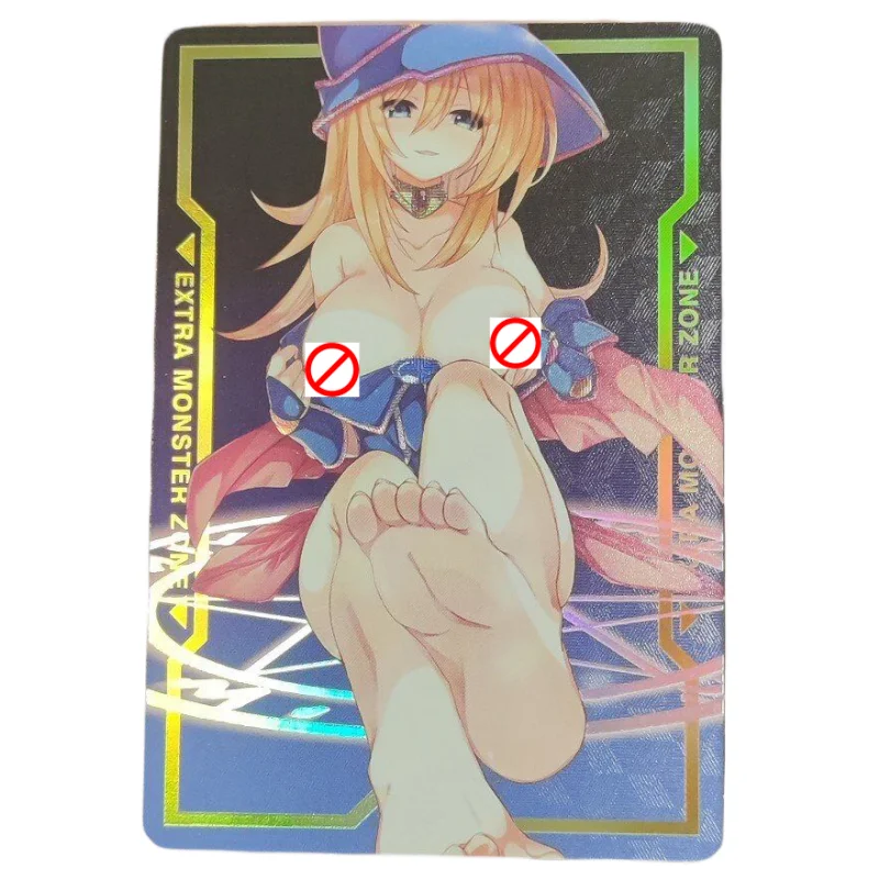 Yu Gi Oh Cards Black Magician Girl BMG Ash Blossom Kurikara Divincarnate Anime Game Collection carte Flash a colori giocattoli fai da te regalo