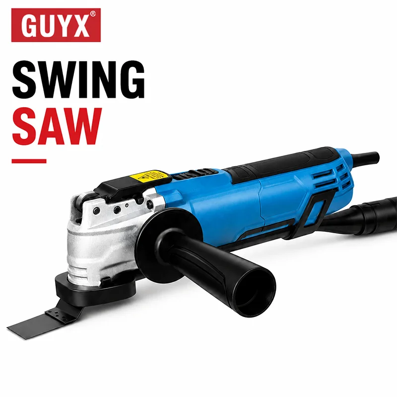 Electric Swing Saw Oscillating Multi Tool Wood Cutting Machine for Grinding Sanding Scraping and Precision DIY Work