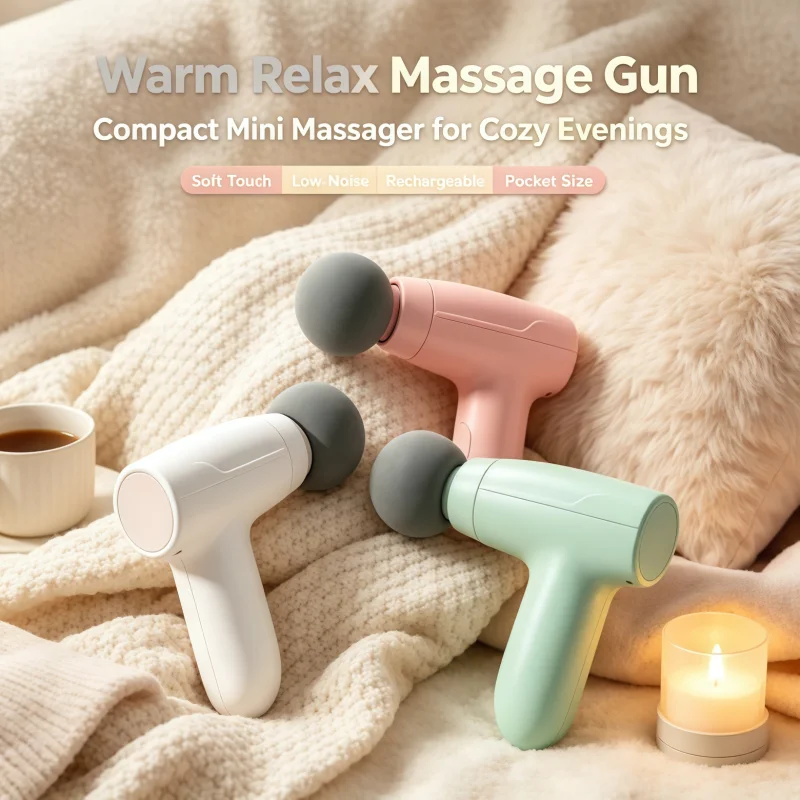 Massagers Handheld Deep Tissue Muscle Mini Massage Gun DeepTissue Handheld Massage Gun Therapy Gun Fascia Gun Massagegun