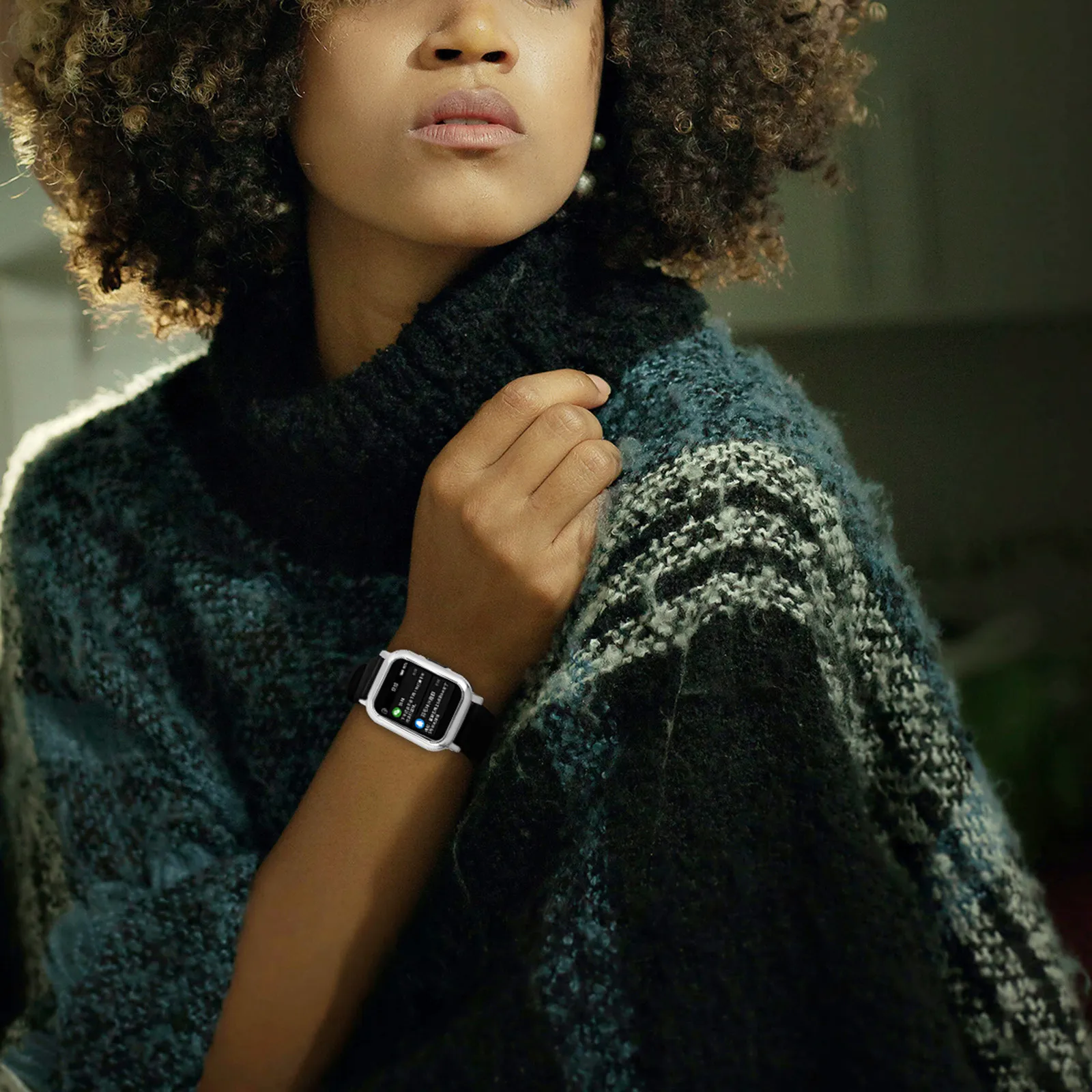 Защитная рамка для часов с металлическим покрытием, совместимая с Haylou Solar Ls02, простая в установке и снятии, стильный подарок для всех возрастов. Защитная рамка для часов с металлическим покрытием, совместимая с Haylou Solar Ls02, простая в установке и снятии, стильный подарок для всех возрастов.