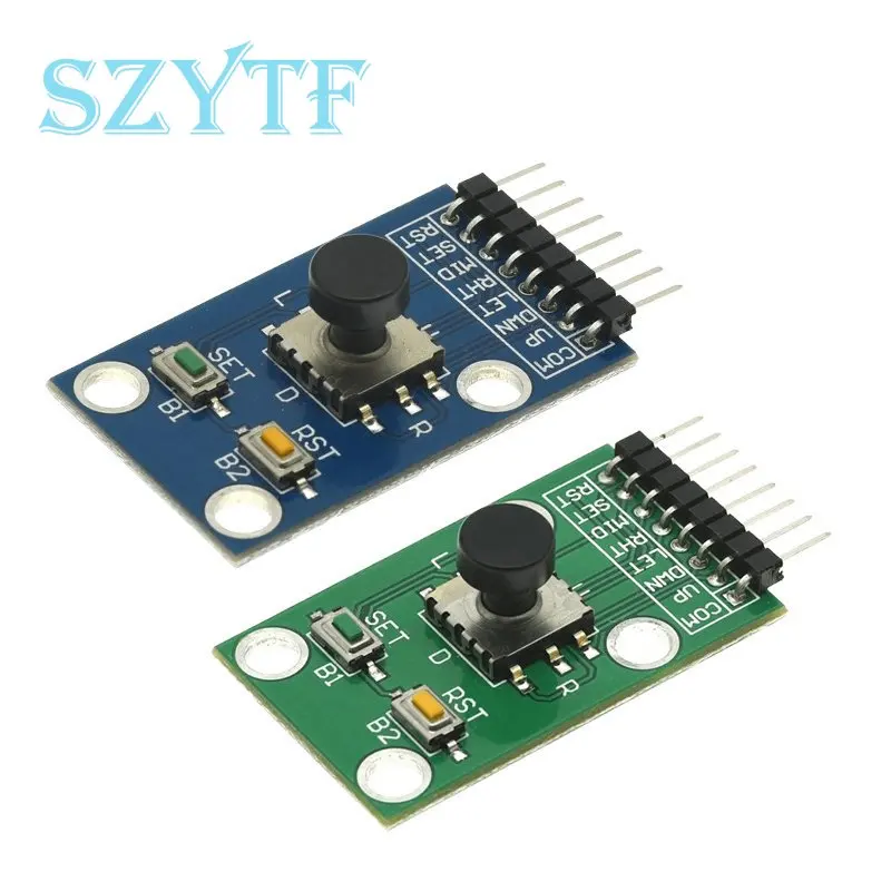 Five Direction Navigation Button Module For MCU AVR Game 5D Rocker Joystick Independent Keyboard Joystick Module