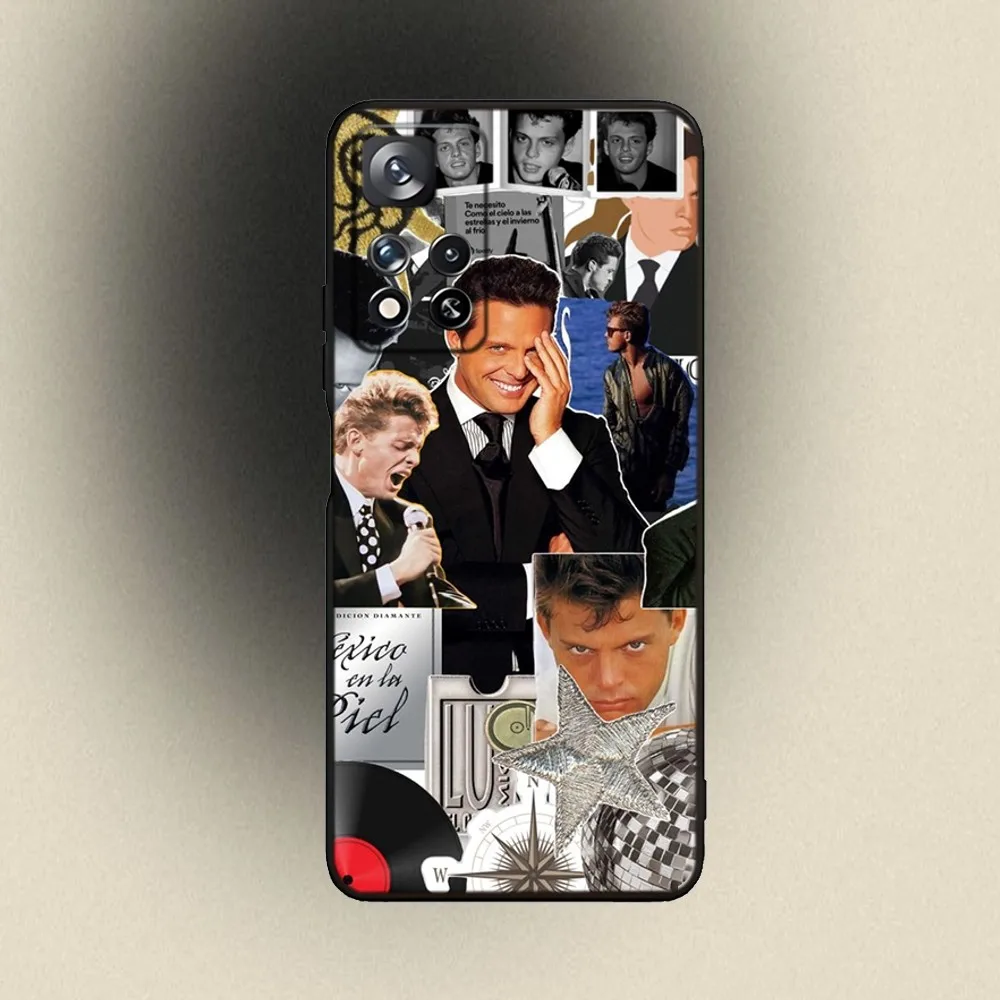 L-Luis Miguel Singer  Phone Case For Samsung Galaxy A20,A21s,A22,A31,A32,A52,A53,A72,73,A80,A91 Soft Black Cover