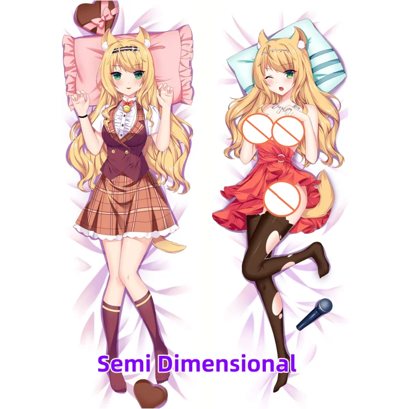 

Dakimakura Anim NEKOPARA Vanilla Double-sided Print Of Life-size Body Pillowcase Gifts Can be Customized