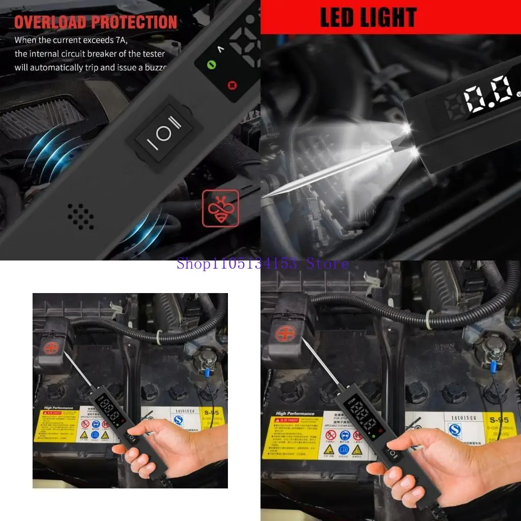 

HG89 Advanced CAR Cupry Tool с прозрачным экраном дисплея Многофункциональный электрический тест для Professional