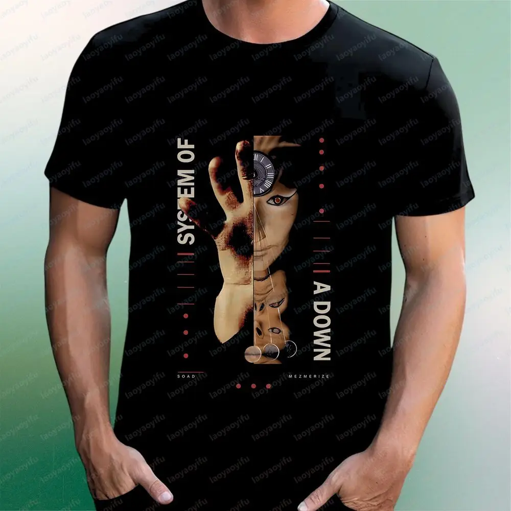 Retro System of A Down New Style Long-sleeved Casual T-shirt Suitable for Both Men and Women with A Round Neckline.