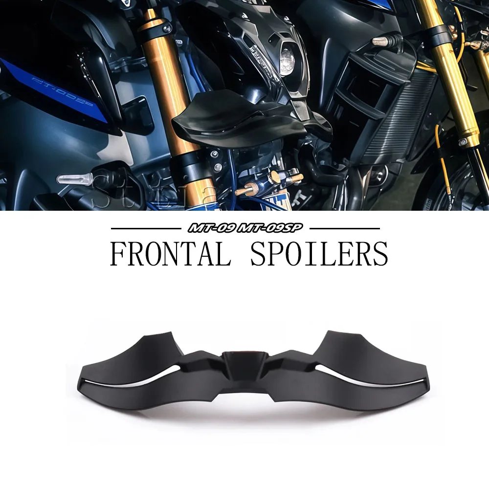 MT-09 Accessories Wing Downforce Naked Frontal Spoilers For YAMAHA MT09 SP 2021 2022 2023 Front Spoiler Lower Spoiler Lower Lip