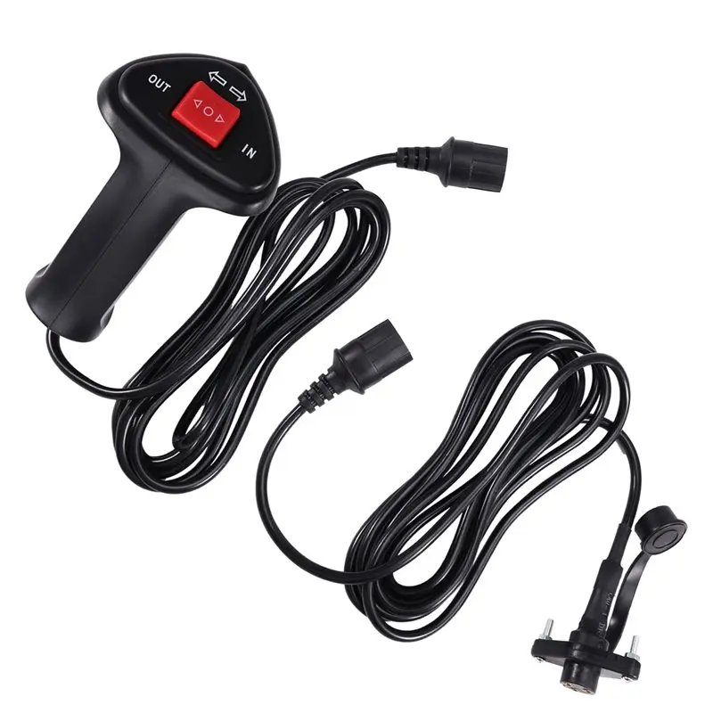A82M-For Vehicle Recovery Compatible 3 Prong Remote Electric Winch Controller With 3 Meter Extension Cable For Operation