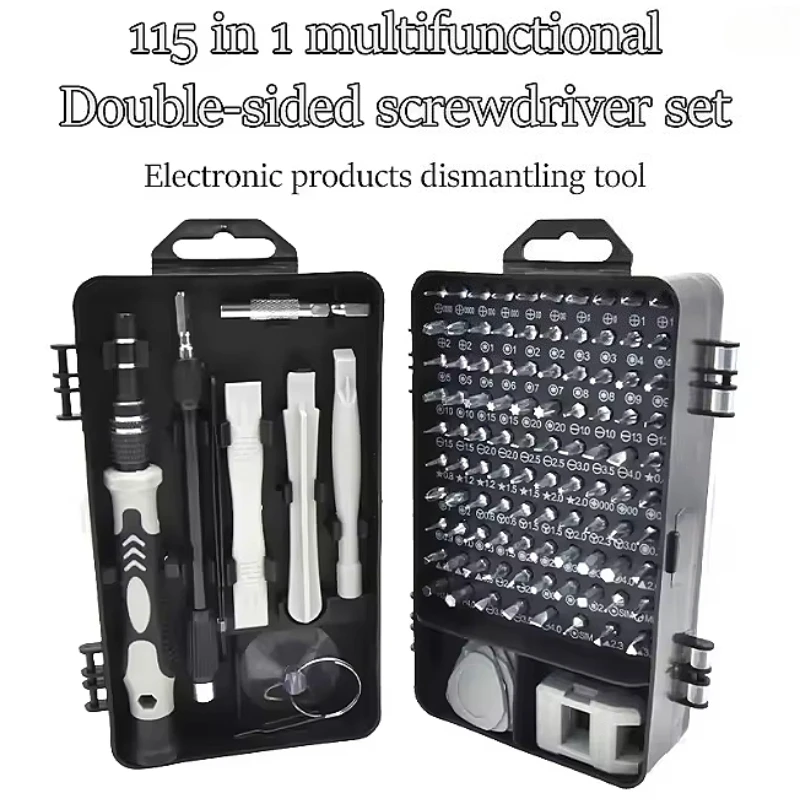 

115 in 1 Electronics Screwdriver Set Precision Screwdriver Tools Nut Driver Laptop Repair Professional Magnetic Repair Tools