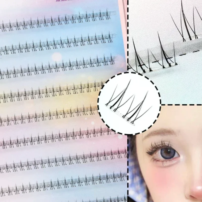 Self Adhesive Bottom Eyelashes Do Not Require Glue, Can Be Reused Under Eyelashes For Makeup DIY Personal Comic Eyelashes