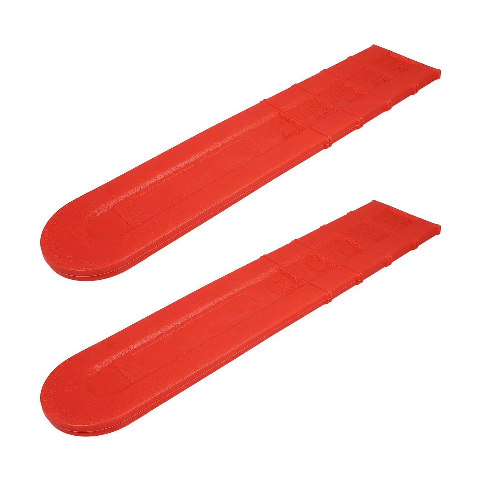 3Pcs Chainsaw Guide Bar Protective Cover Plastic Scabbard Guard Universal Chainsaw Chain Guard Bar Scabbard Replacement Garden
