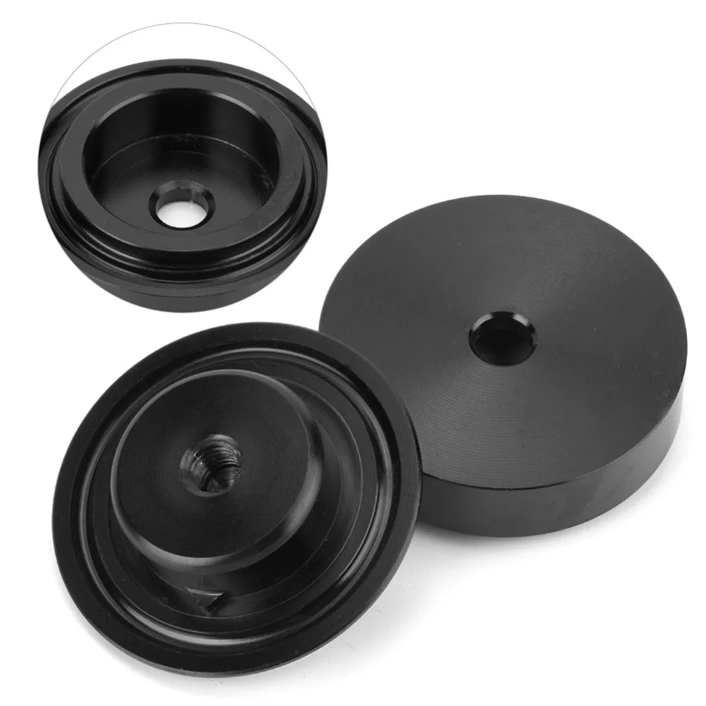 Aluminum Alloy Rear Wiper Delete Kit Black Window Wiper Hole Cover for Acura RSX / Acura Integra / Honda CRX Rear Wiper Holes