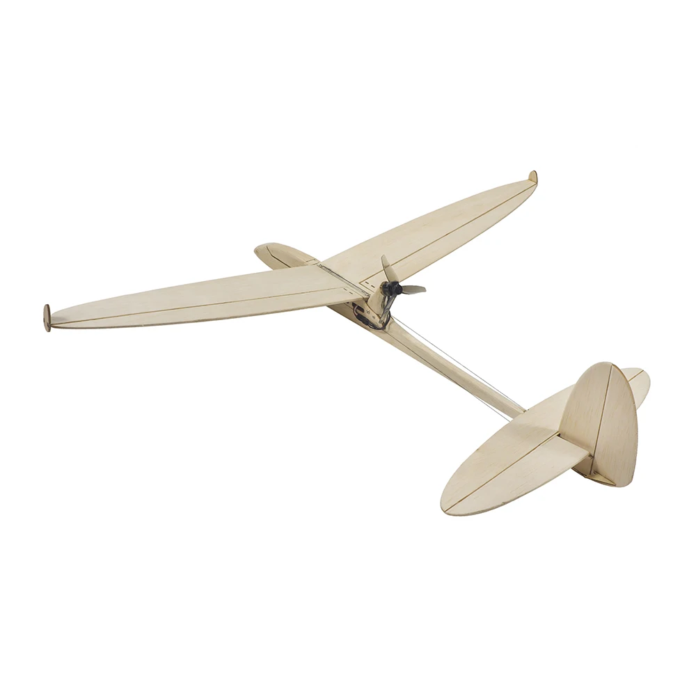 RC Plane Model Laser Cut Balsa Wood Airplane Kit Wingspan 600mm Sparrow F06 Glider Free Flight Model Building Kit DIY